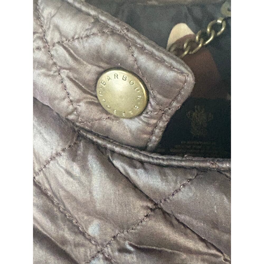 Barbour Quilted Brown Jacket - image 4